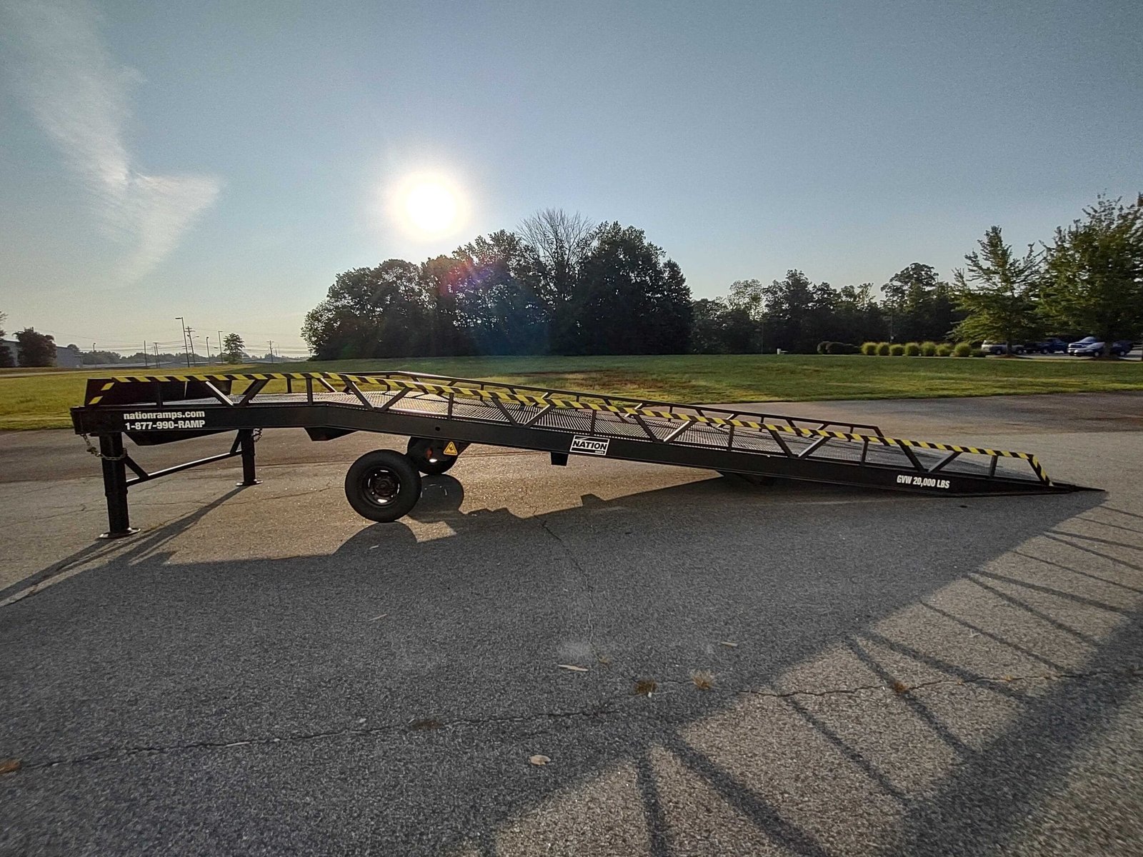 adjustable yard ramp