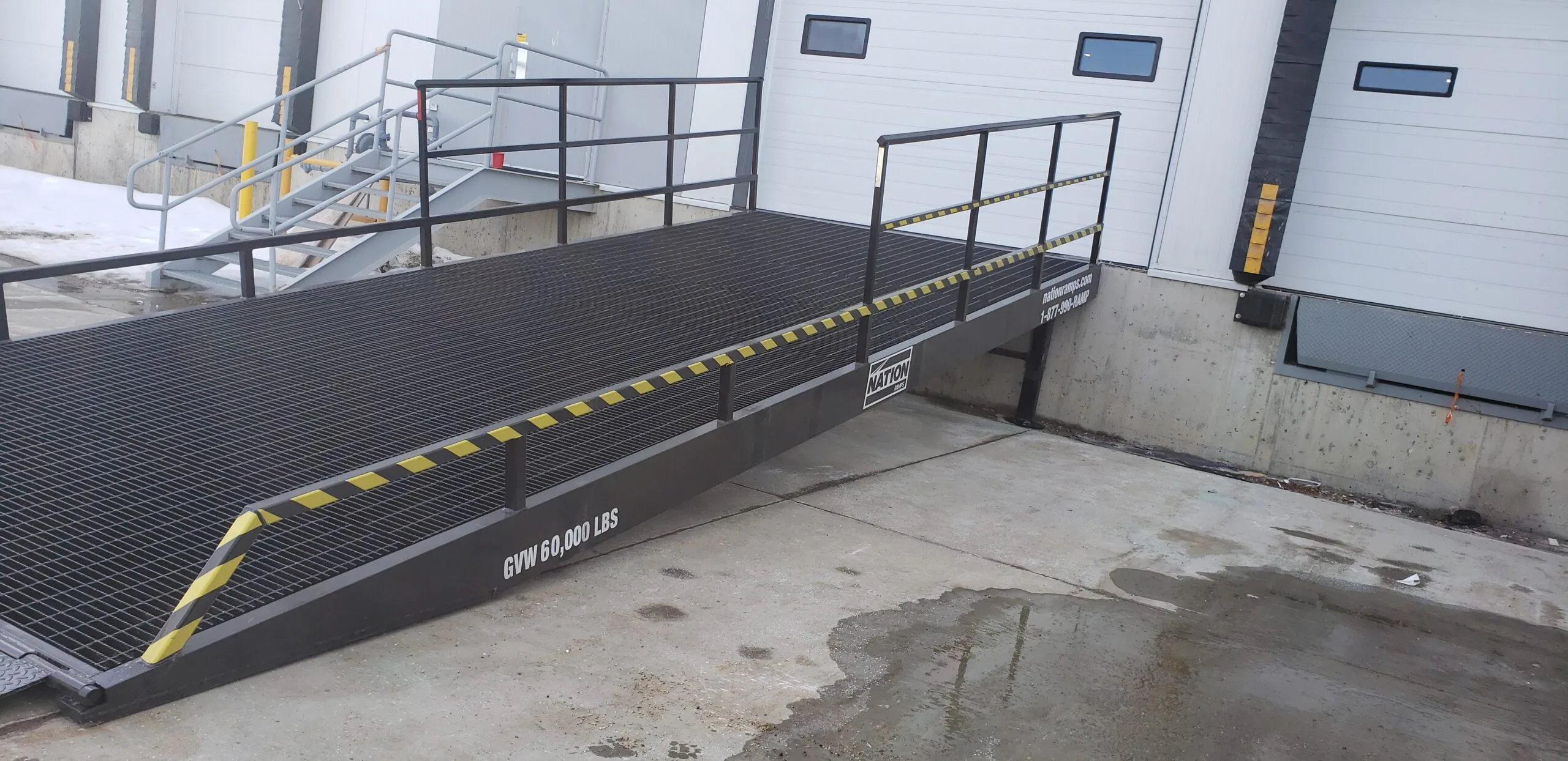 ground to dock loading ramps